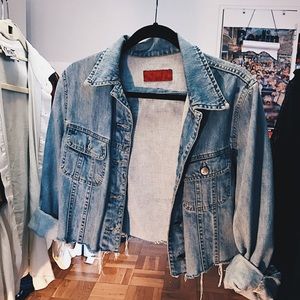 Cropped Denim Jacket